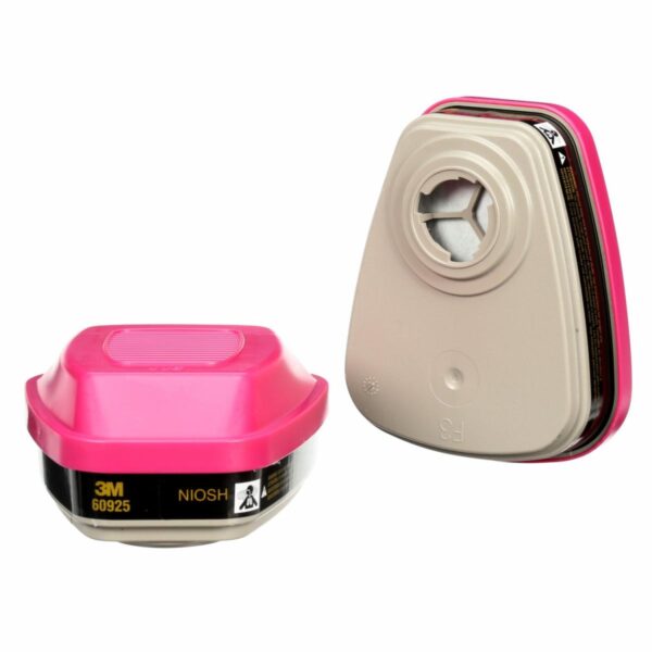 3M® Cartucho Dual Para Formaldehído, Vapores Orgánicos Y Filtro De Partículas P100 Mod. 60925 (Presentación X Par) - Imagen 2