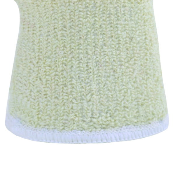 Guante Terry Blanco Fabricado 100% De Algodón Tipo Toalla Ambidiestro Talla: 9 Derma Care Mod. 15-550-B - Imagen 2