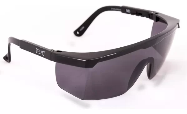 Lente Nitro Mica Gris Antiestáticos Y Antirrayaduras De Policarbonato Marco De PVC Flexible SteelPro Mod. AL-SP-0071 (352451090071) - Imagen 4